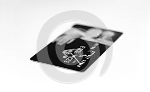 Credit card - Black and white