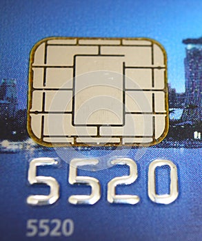 Credit Card Chip photo