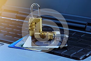 Credit card data security breach