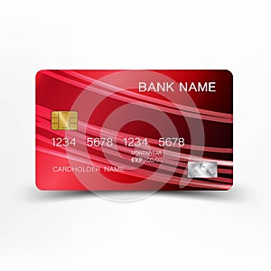 Credit card design.