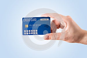 Credit card with display and keypad