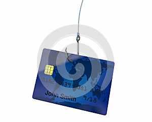 Credit Card On Hook