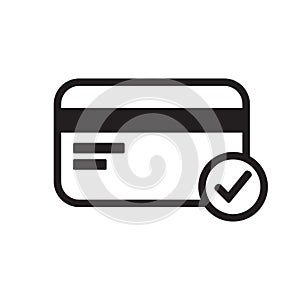 Credit card icon vector image