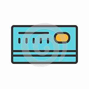 Credit Card icon vector image.