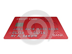 Credit card illustration