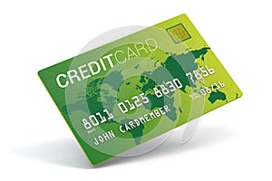 Credit card imitation
