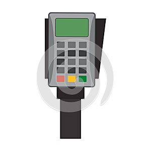 Credit card reader electronic payment device