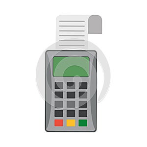 Credit card reader electronic payment device