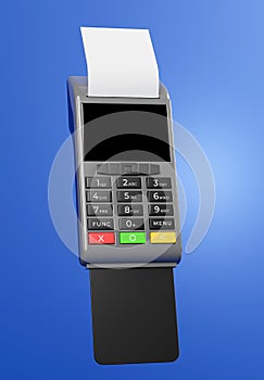 credit card reader operating payment process