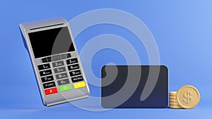 credit card reader operating payment process