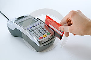 Credit card terminal