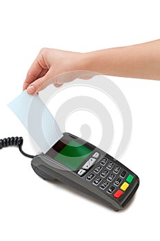 Credit card terminal