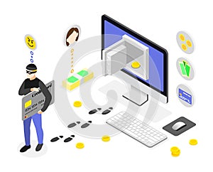 Credit Card Thief Composition