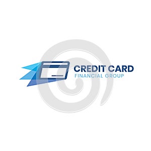 Credit Card Up Resurrection Raise Financial Logo Design