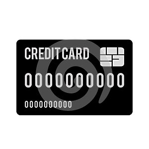Credit or debit card icon image