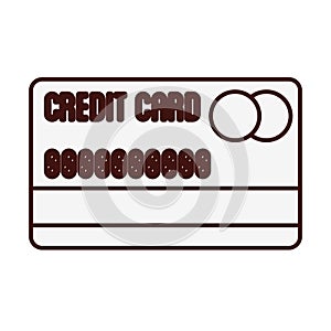 Credit or debit card icon image