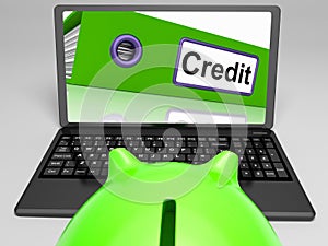 Credit Laptop Means Online Lending And Repayments photo