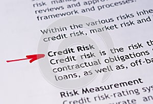 Credit risk