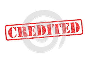 CREDITED Stamp