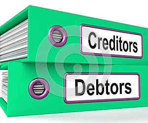 Creditors Debtors Files Shows Lending