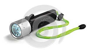 Cree led dive flashlight photo