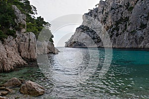 The creek of En-Vau near Cassis - Bouches-du-Rhone France