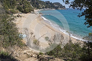 The creek llorell by the way of round, Tossa de mar photo