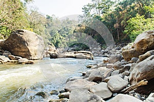 Creek and river in Thailand