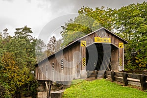 Creek Road Covered Bridge Ashtabula County Ohio