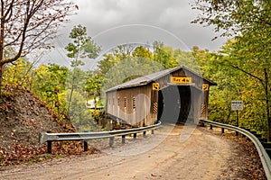 Creek Road Covered Bridge Ashtabula County Ohio