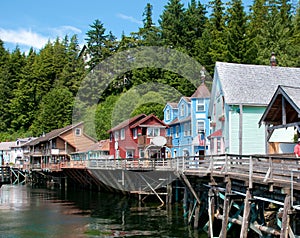 Creek Street at Ketchikan, Alaska