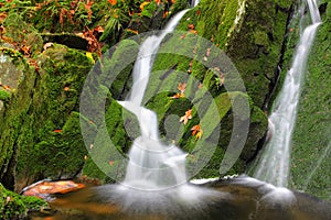 Creek with water-falls