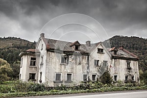 Creepy old house