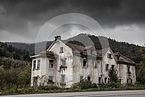 Creepy old house