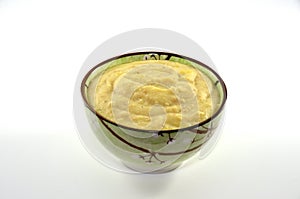 Crema di patate. mashed potatoes photo