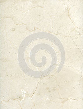 Crema Marfil Marble grain stone plate background photo