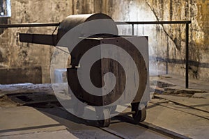 Cremation ovens in Auschwitz
