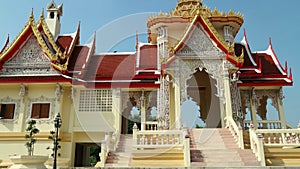 Crematorium pavilion at Wat Kaeo Fah