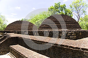 Crematory Stupa at Alahana Parivena, Sri Lanka