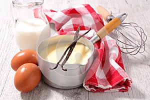 Creme anglaise and ingredient