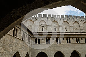Crenellations and arches photo