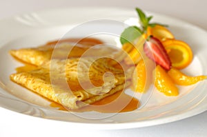 Crepe suzette