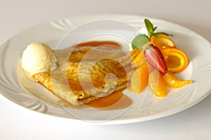 Crepe suzette