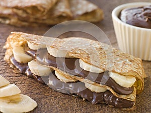 Pancakes pieno un cioccolato nocciola 