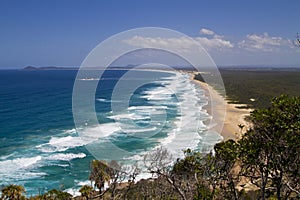 Crescent head beach