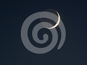 Crescent moon