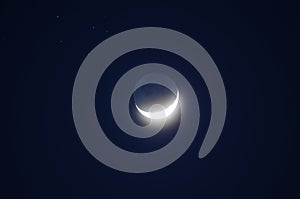 Crescent moon