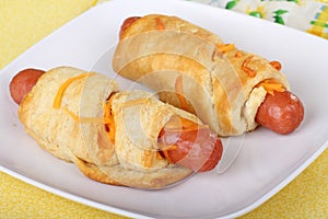 Crescent Roll Hot Dogs