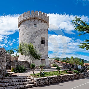 Creska Kula tower in Cres - Croatia photo