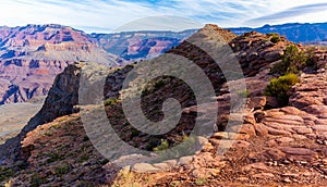 The Crest of O\'Neill Butte Above The Tonto Platform